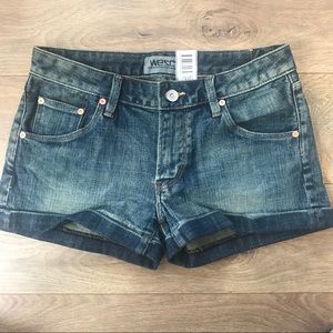 Brand new WESC “Roxanne” denim shorts